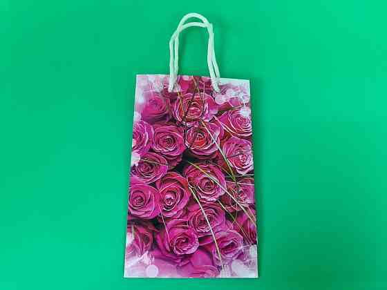 Пакет паперовий подарунковий малий 11/18/5 (арт М072) (12 шт.) Харків