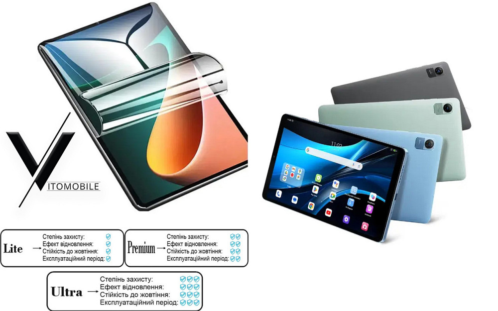 Полиуретановая пленка HyperClear Guard для Blackview Oscal Pad 5 Киев - изображение 1