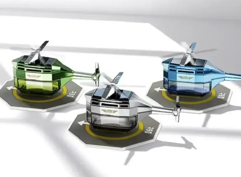 Ароматизатор автомобильный Вертолет М1 на солнечной батарее Винница - изображение 6