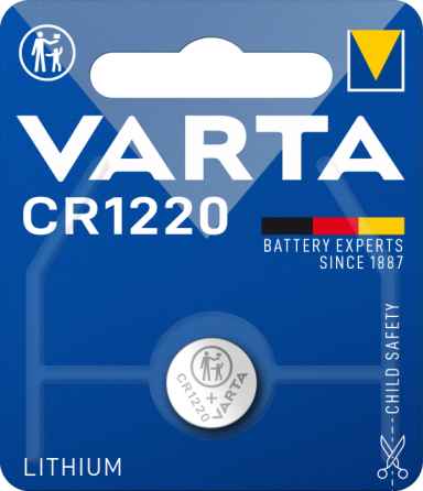Батарейка дискова VARTA CR 1220 3V BLI 1 шт. Рівне