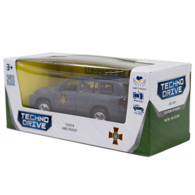 Машина Techno Drive серии Шевроны Героев - Toyota Land Сruiser - Рубеж (KM6010) Винница - изображение 11
