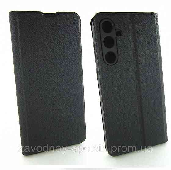 Чохол-книжка Samsung A35 A356 Захист камери (чорний) Одеса