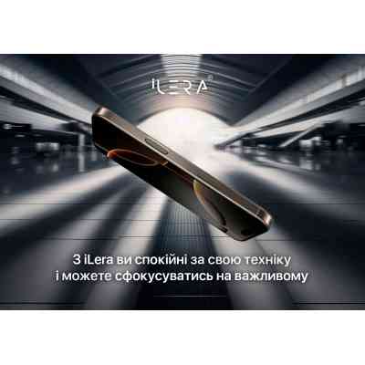 Стекло защитное iLera DeLuxe Original Glass iPhone 15 Pro Max (ILFCDL15PRMX) Винница