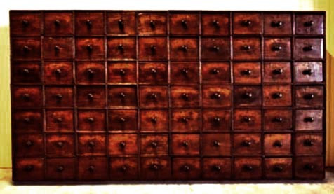 Шкаф каталожный 