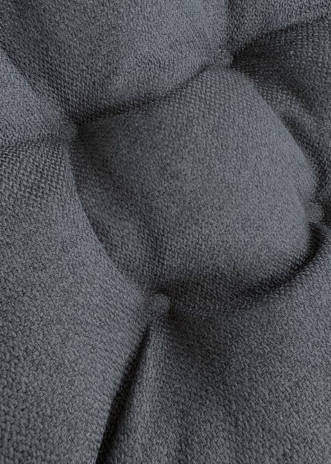 Подушка для стільців (50x120х8 см) подвійна Decorator Мальмо колір графітовий 84-149 Київ - фото 6