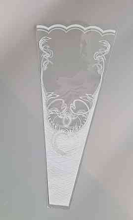 Упаковка конус под цветы h60/ 6низ/29верх(100 шт) узор 165 (6) (100 шт) Харьков