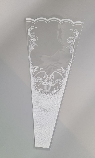 Упаковка конус под цветы h60/ 6низ/29верх(100 шт) узор 165 (6) (100 шт) Харьков - изображение 1