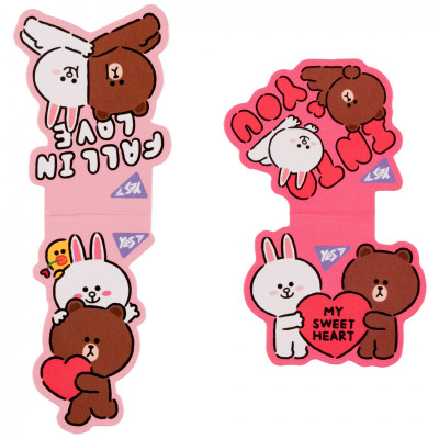 Закладки для книг Yes магнітні Line Friends Sweet heart, 2шт (708107) Вінниця - фото 2
