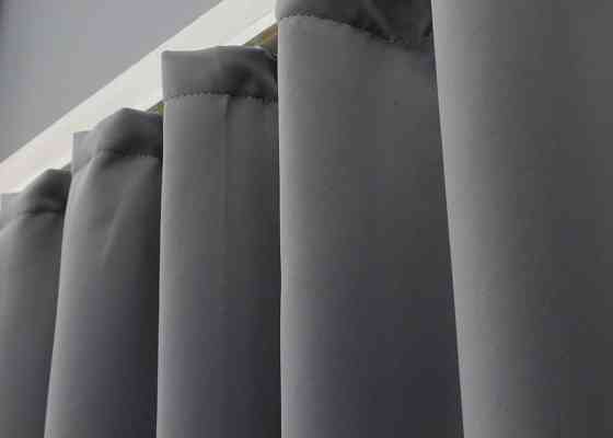 Комплект штор коротких VR-Textil Bagema Rvs № 1244ш 130х170 см 2 шт Серый (35-0109) Киев