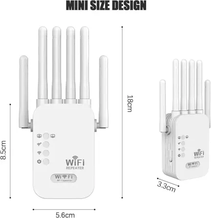 Мощный Wi-Fi ретранслятор 2.4G с 6 антеннами / маршрутизатор / усилитель вай фай сигнала Коломия
