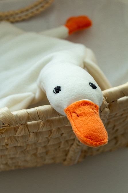 М’яка іграшка сплюшка Гусь обнімусь Київ - фото 3