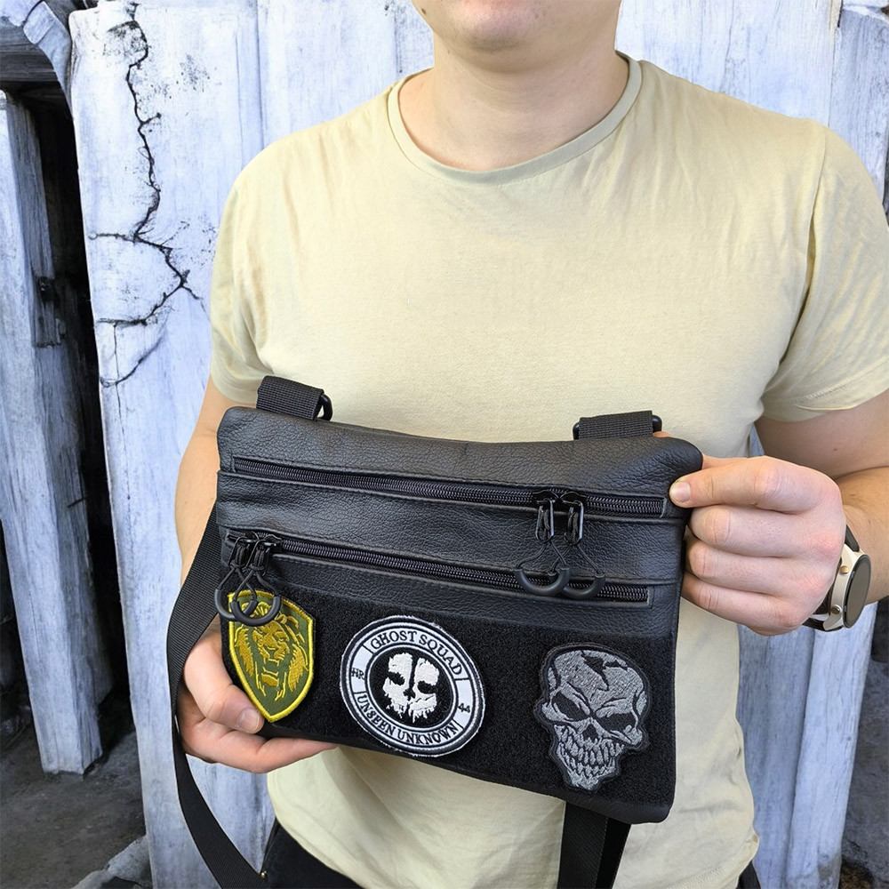 Сумка маленька брезентова, Сумка кобура наплічна Багатофункціональна тактична CT-47 Львів - фото 18