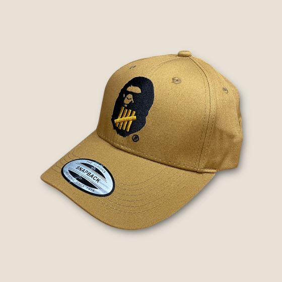 Кепка Bape x Undefeated. коричневий one size (р) Запоріжжя
