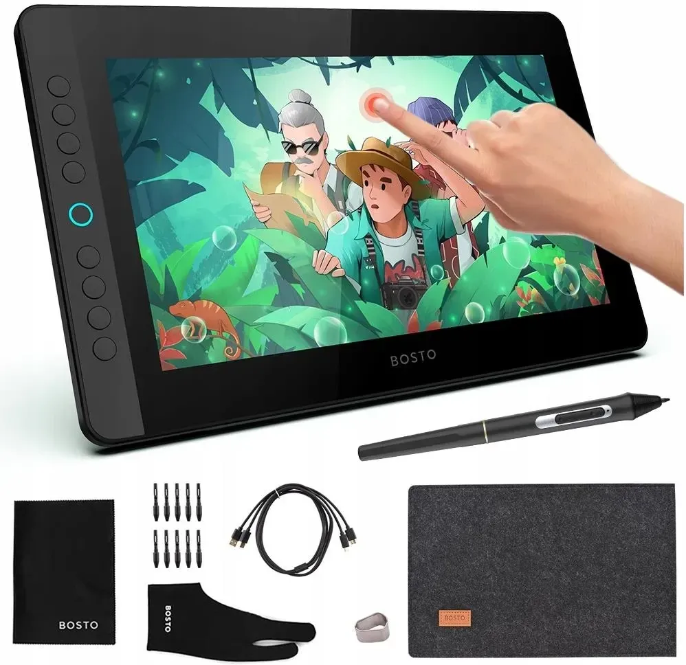 Графический планшет Bosto 12HDK-T 11.6