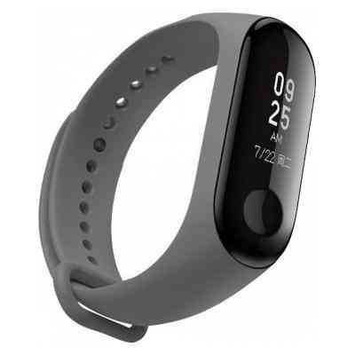Ремешок для фитнес браслета Armorstandart для Xiaomi Mi Band 4/3 Dark Grey (ARM52157) Винница
