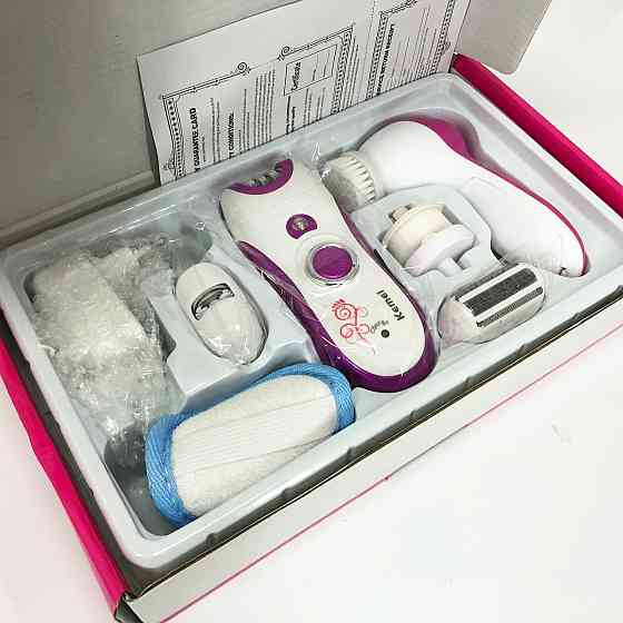 Епілятор для різних частин тіла Kemei KM-3066 Електричний епілятор універсальний жіночий JW-89 Івано-Франківськ