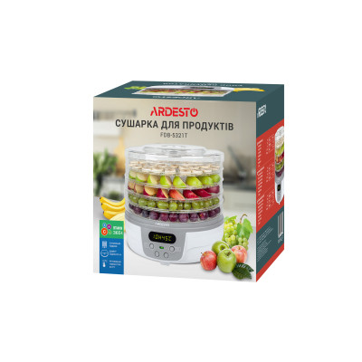 Сушка для овочів та фруктів Ardesto FDB-5321T Вінниця - фото 6