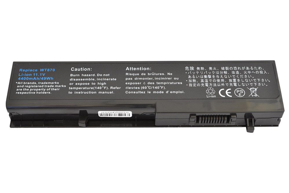 Аккумулятор для ноутбука Dell RK813 Studio 1435 11.1V Black 4400mAh OEM Винница - изображение 4