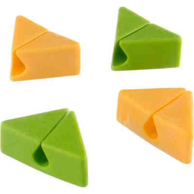 Тримач для кабелю Extradigital CC-965 Cable Clips, Green/Orange (KBC1802) Вінниця