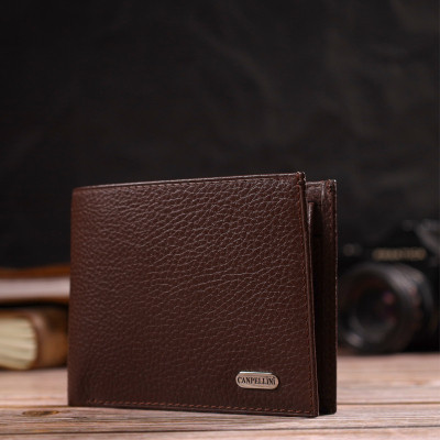 Портмоне Canpellini Из натуральной кожи Коричневое (21775) Винница - изображение 10
