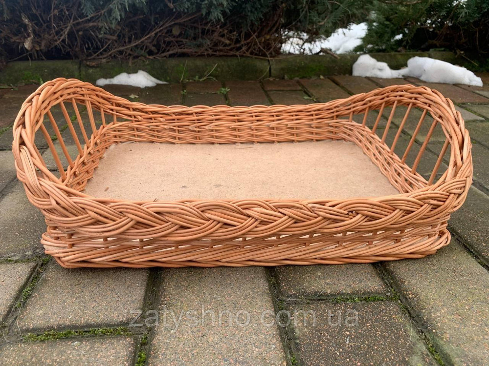 Таця плетена з лози Київ - фото 4