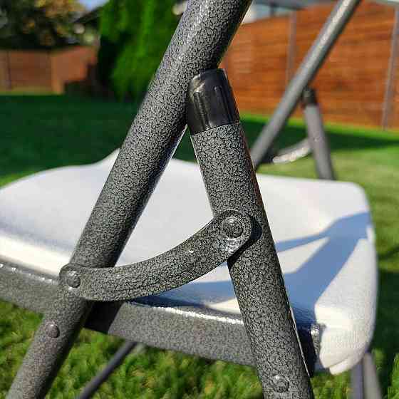 Складний стілець 47,5х59х86,5см Білий (стандартний тип) SW-00001607 Дніпро