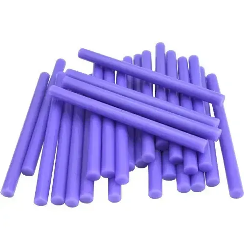 Термоклей, діам.-7 мм, довжина — 100 мм, Синій Полтава - фото 1