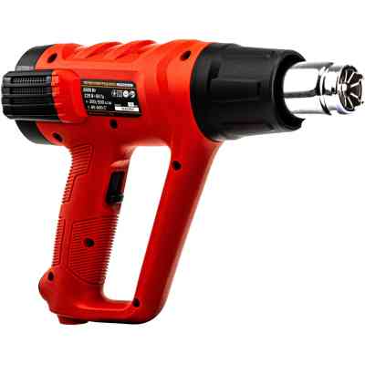 Будівельний фен GTM HG2000EM, 2000Вт, 80-600С, 300/500л/хв, LCD-дисплей (HG2000EM) Вінниця