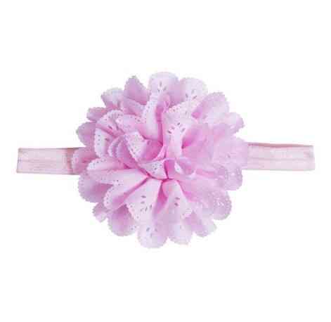 Детская повязка на голову для новороженных one size розовый Киев