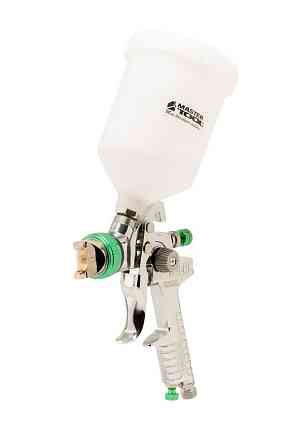 Фарбопульт MASTERTOOL HVLP ВБ 600 мл пластик Ø1.3 мм 150-220 л/хв 3-4 бар тип А 80-8901 Рівне