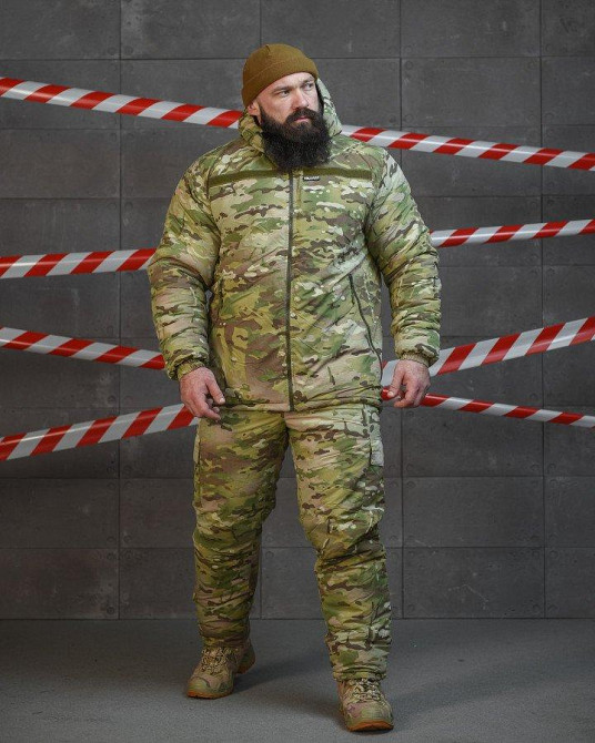 Зимовий тактичний костюм TASLAN Oblivion водонепроникний мультикам ВТ3759 Одеса - фото 8