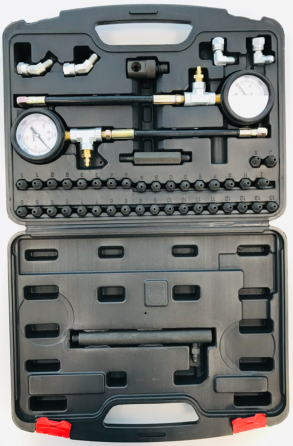 Компресометр до гальмівних систем авто YATO: 0-20 МПа, зі спорядженням, 46 елем + кейс [5] Одесса