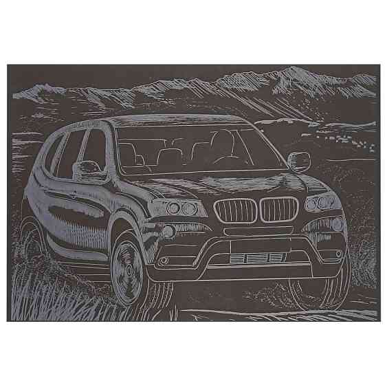 Гравюра А5 "Джип-1" ГрА5с-32 економ варіант у пакеті 21 х 14,8 см Вінниця