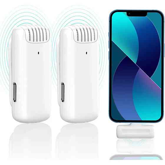 Бездротова мікрофонна система Ulanzi Vijim J12 Wireless Lavalier Microphone System (Lightning Apple interface ) (UV-3097 J12 white) Київ