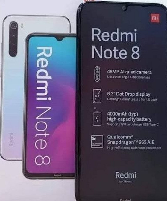 Смартфон Xiaomi Redmi Note 8 6/128Gb. Новый! Киев - изображение 8