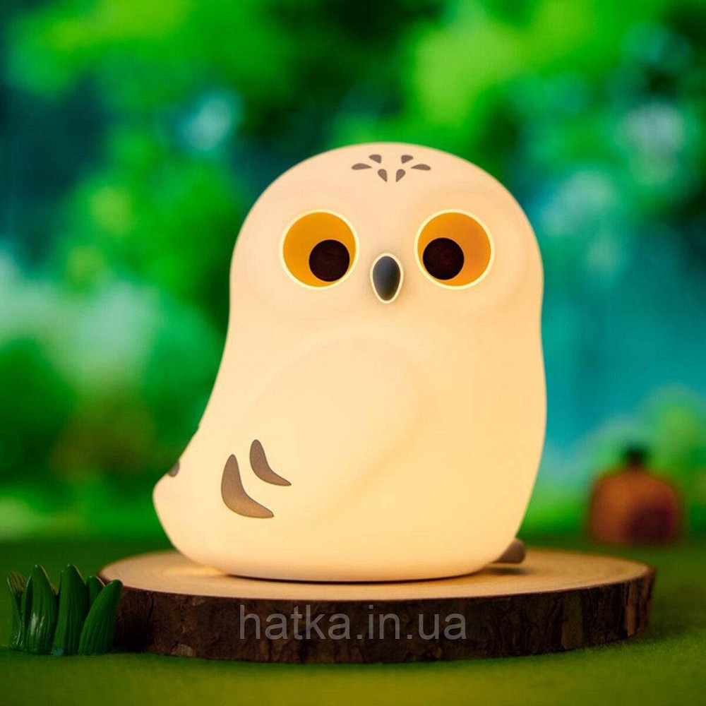 A052 силіконовий сенсорний нічник-іграшка "Сова" Київ - фото 2