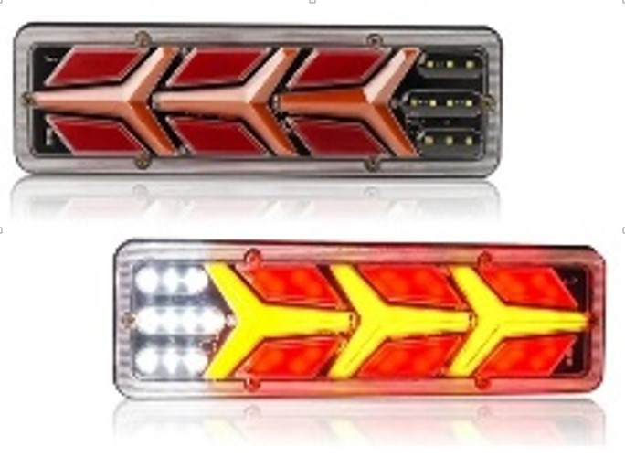 Ліхтар задній Lamborghini 12-24V 41см (2шт) Вінниця - фото 2