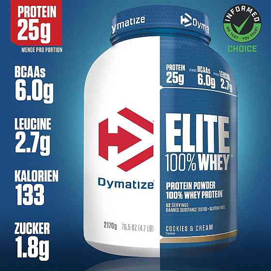 Elite Whey 2170g (Cookies Cream) Луцк