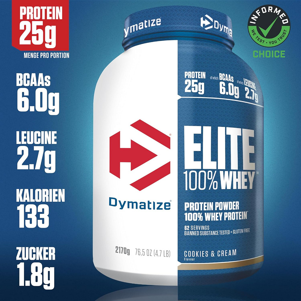 Elite Whey 2170g (Cookies Cream) Луцк - изображение 2