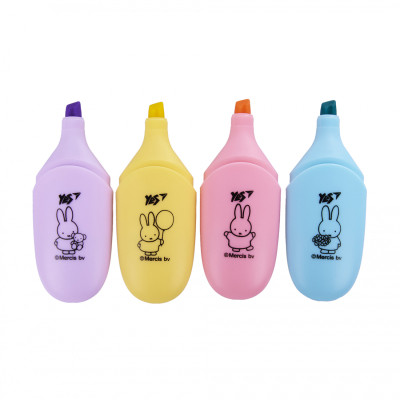 Набір маркерів Yes текстовий Miffy 4 шт (391093) Вінниця - фото 4