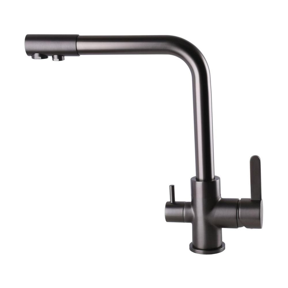 Смеситель для кухни под осмос Globus Lux LAZER GLLR-0444-11-GRAPHITE (000021918) Киев - изображение 4