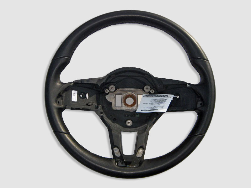 Mercedes-Benz  A0004609901 9E38 Рульове колесо - кермо чорна гладка шкіра С-Class W205 GLC X253 A-Class W177 GLA-Class h247 Одесса - изображение 2