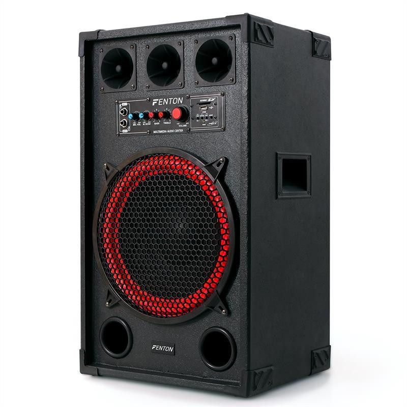 SPB-12 Active Passive Box Set 800 Вт 30 см НЧ-динамик USB/SD Bluetooth MP3 (Германия, читать описание) Ровно - изображение 8