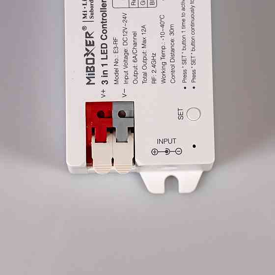 Miboxer Контролер RGB+W+CCT 3 в 1, DC12/24V, 12A, RF 2.4G Mi-light Київ