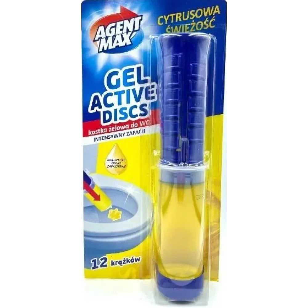 Гель для унітаза Agent Max з дозатором 75 мл Цитрусовий Львів - фото 1