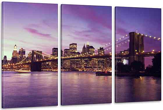 Модульна картина Місто Art-38_3А Київ