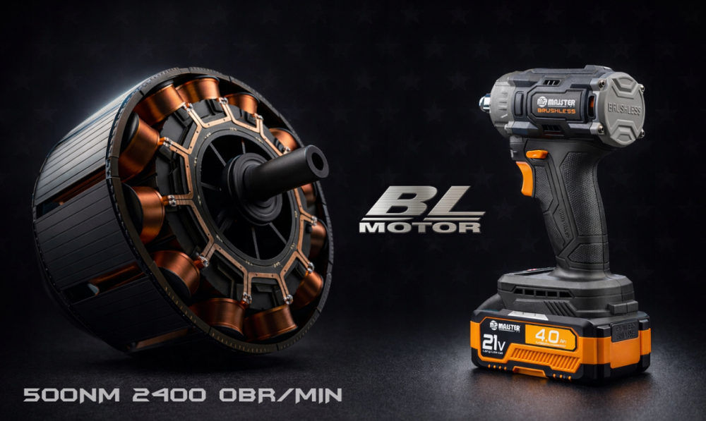 Гайковерт аккумуляторный ударный 500Нм Majster Pro (Польша) Киев - изображение 6