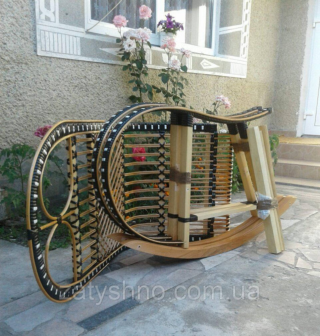 Кресла качалка плетеная удобная Киев - изображение 2