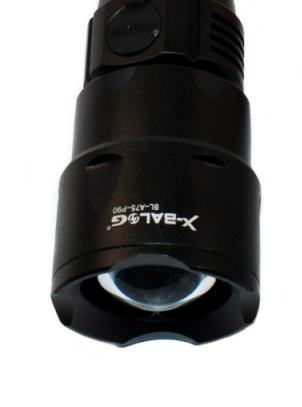 Светодиодный ручной фонарик Bailong BL-A75-P90 zoom + Type-C + 26650 (3xAAA) 5 режимов Киев