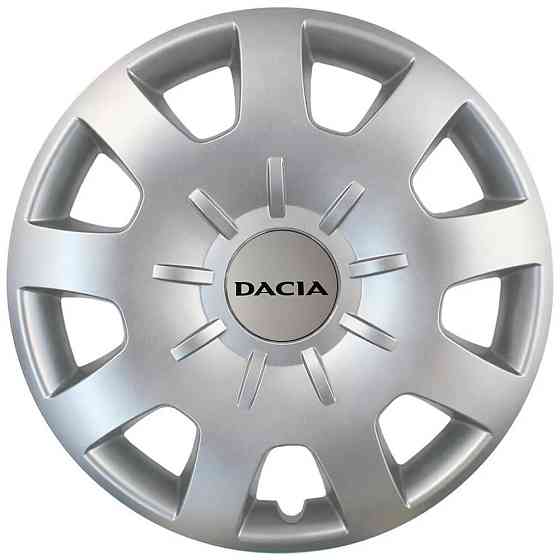 Автомобильные модельные колпаки R15 Dacia 314 4шт, SJS, серебряные Киев